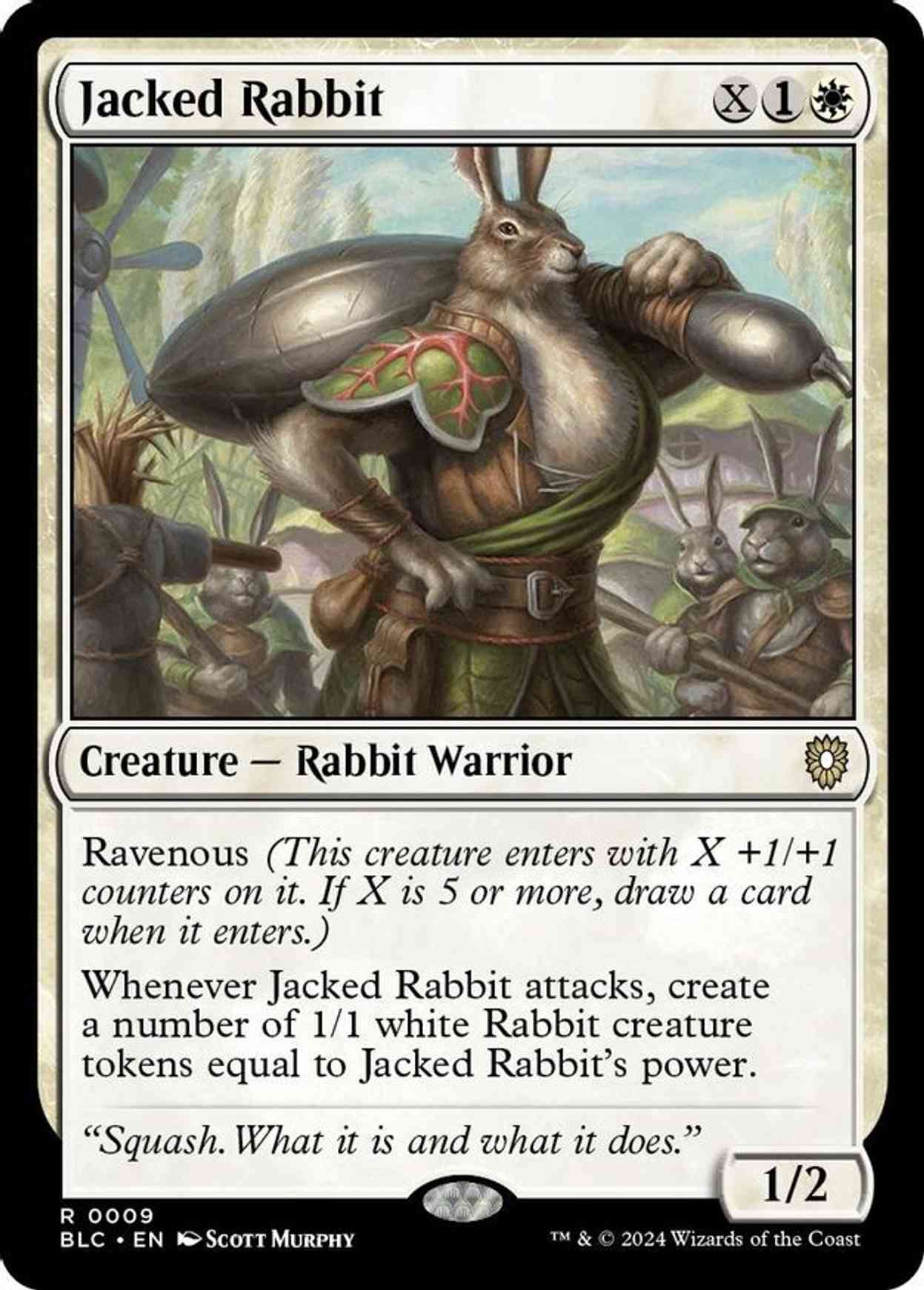 Jacked Rabbit magic card front