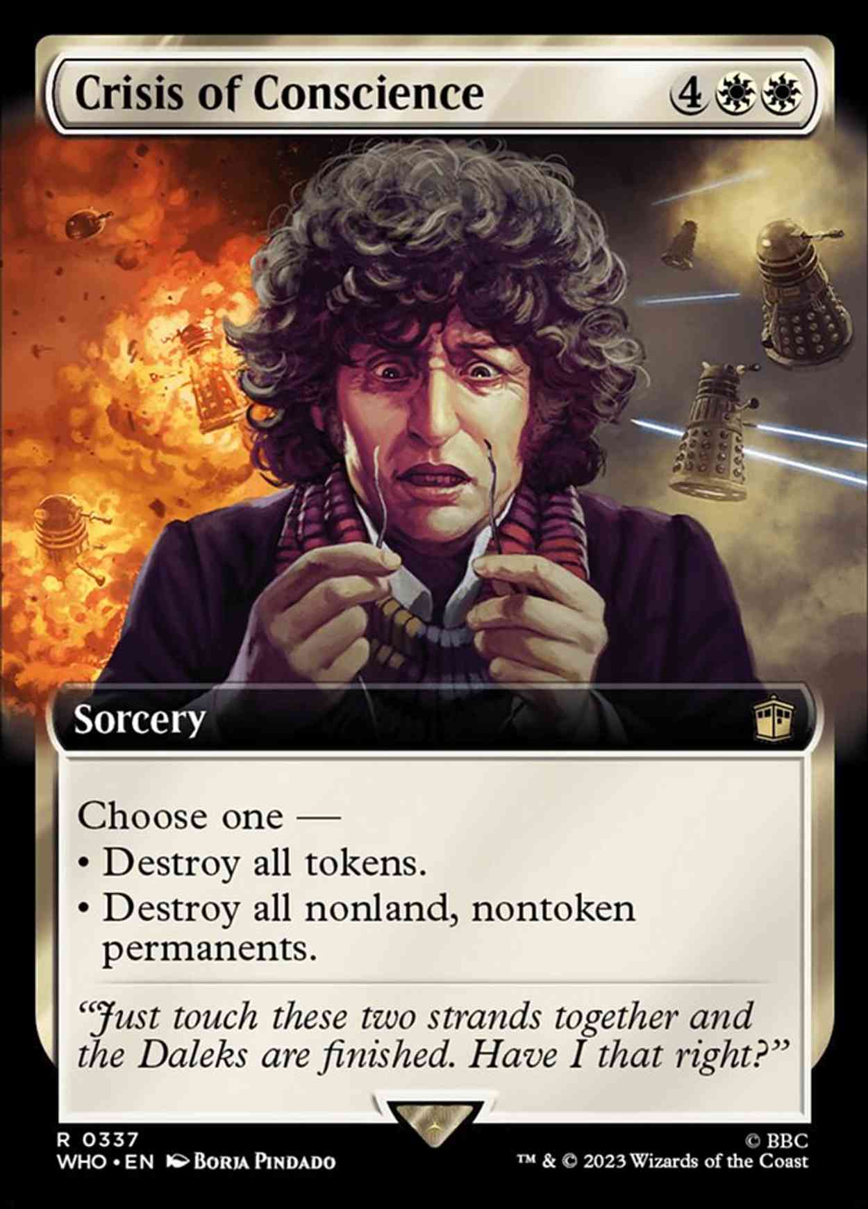 Crisis of Conscience (Extended Art) magic card front