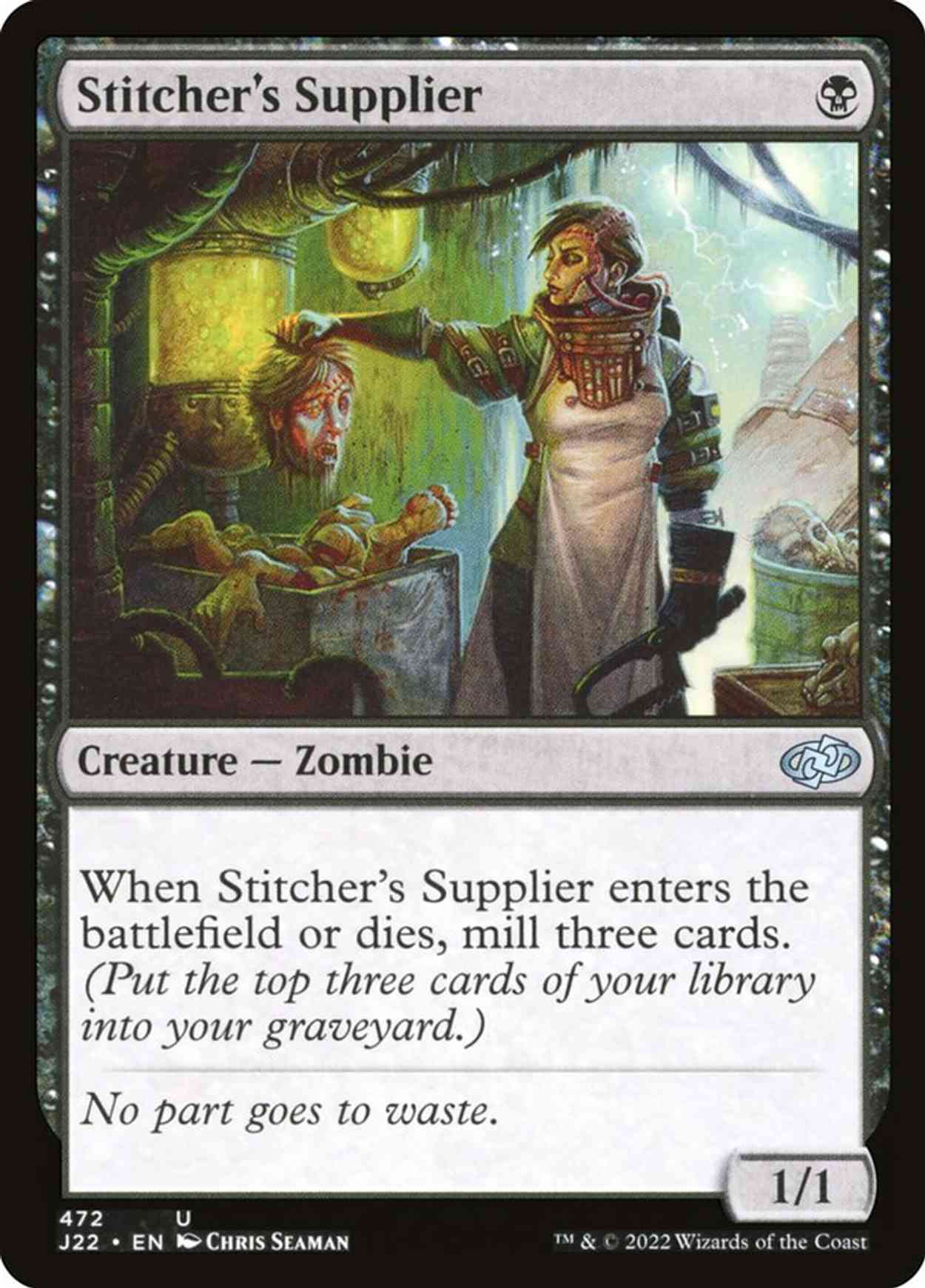 Stitcher's Supplier (472) magic card front