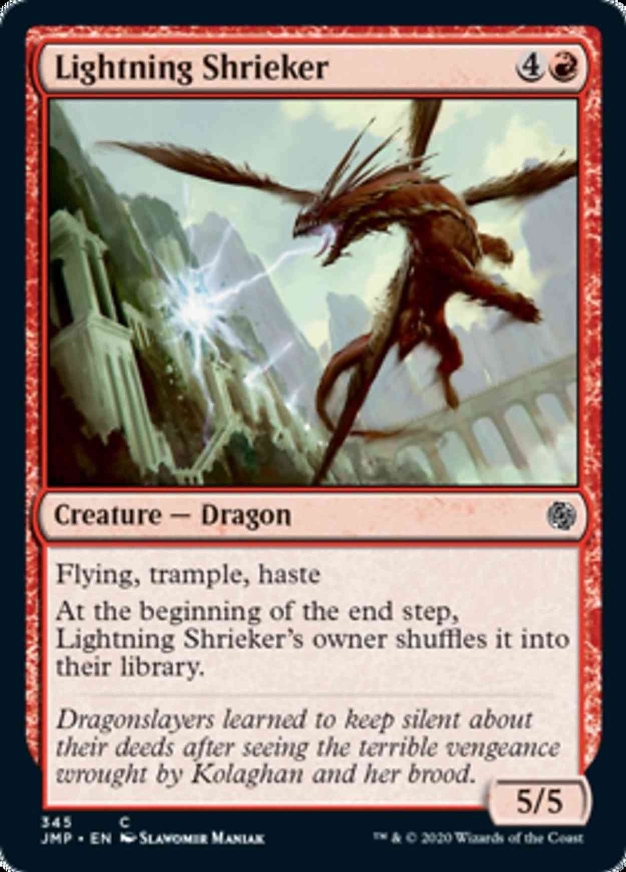 Lightning Shrieker magic card front