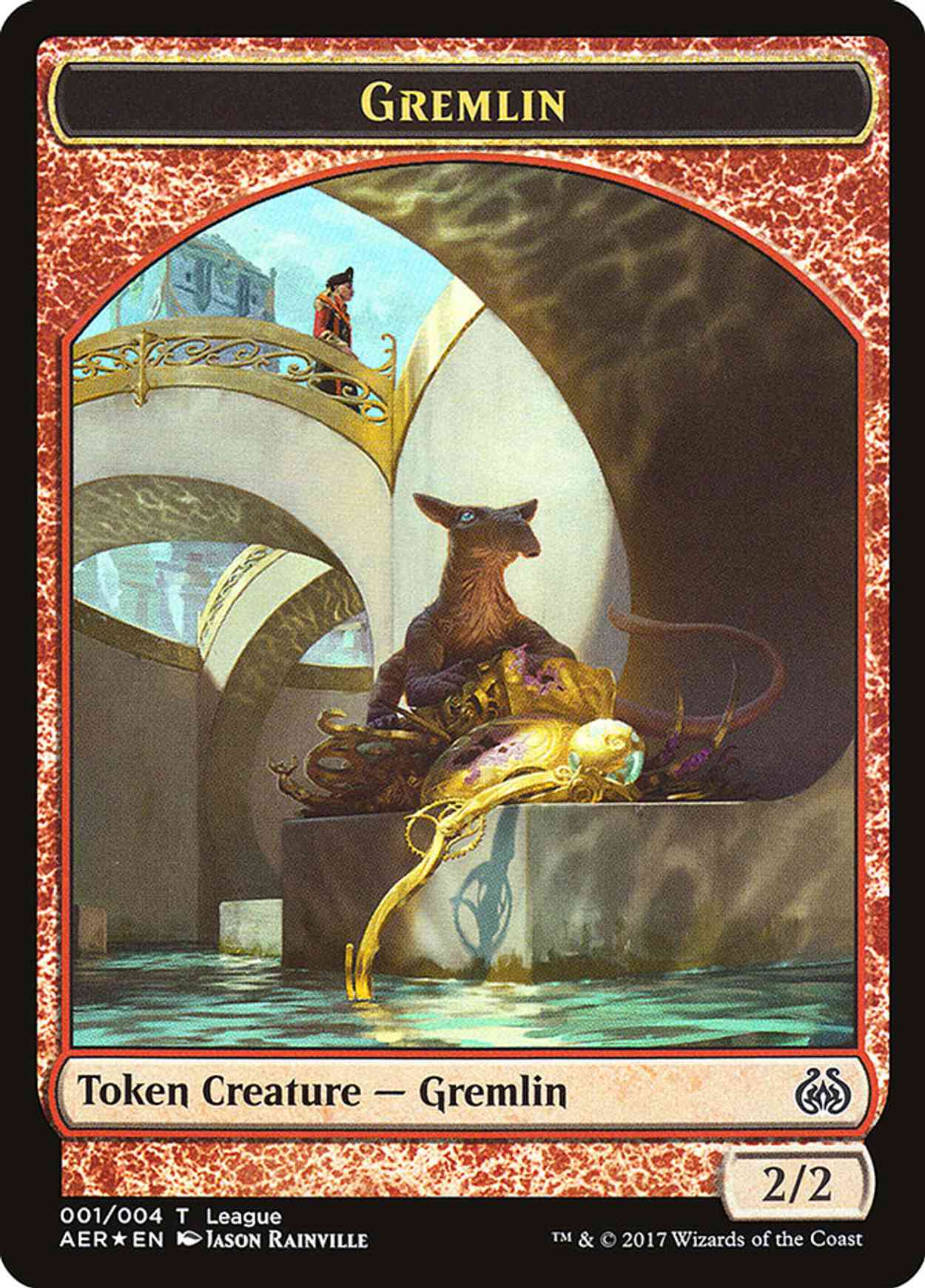 Gremlin // Energy Reserve Double-sided Token magic card front