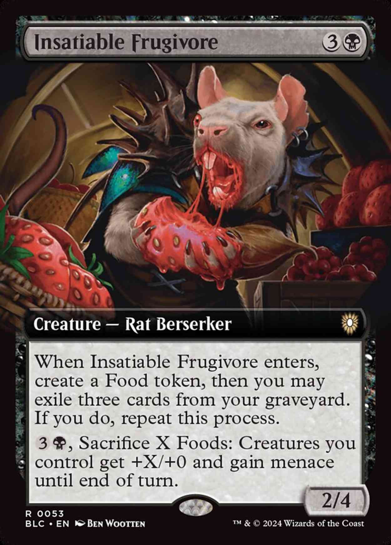 Insatiable Frugivore magic card front