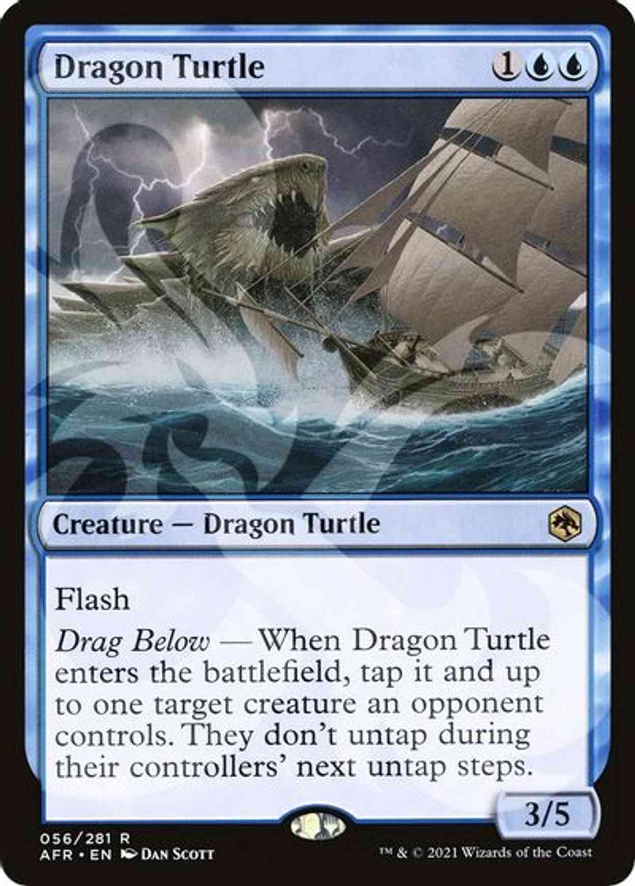 Dragon Turtle magic card front