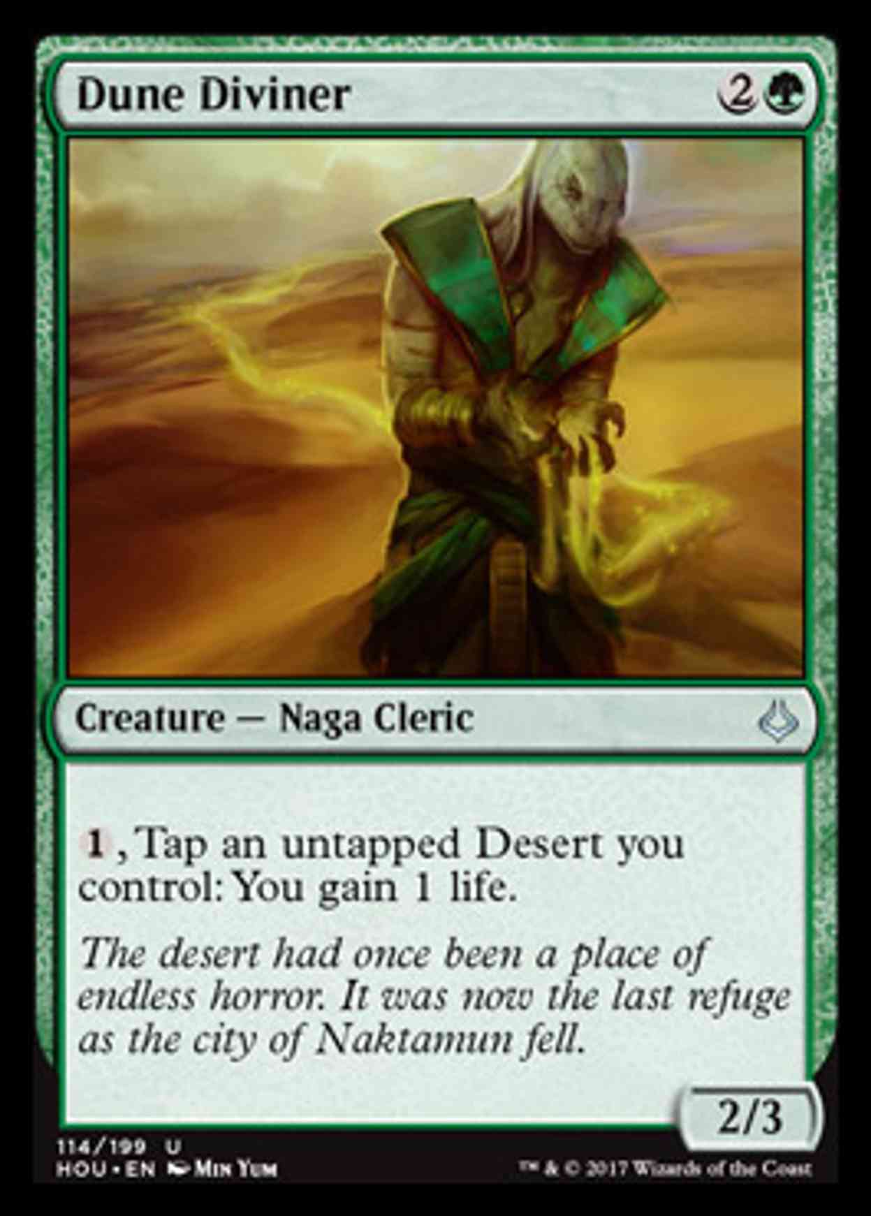 Dune Diviner magic card front