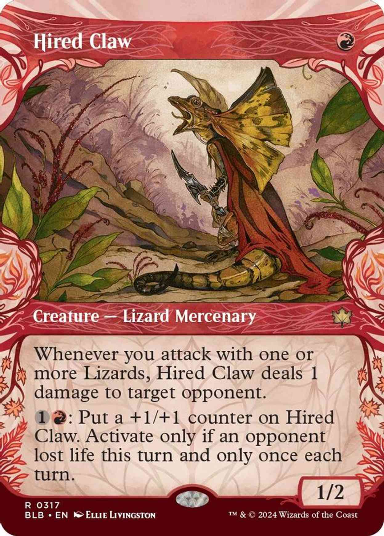 Hired Claw (Showcase) magic card front