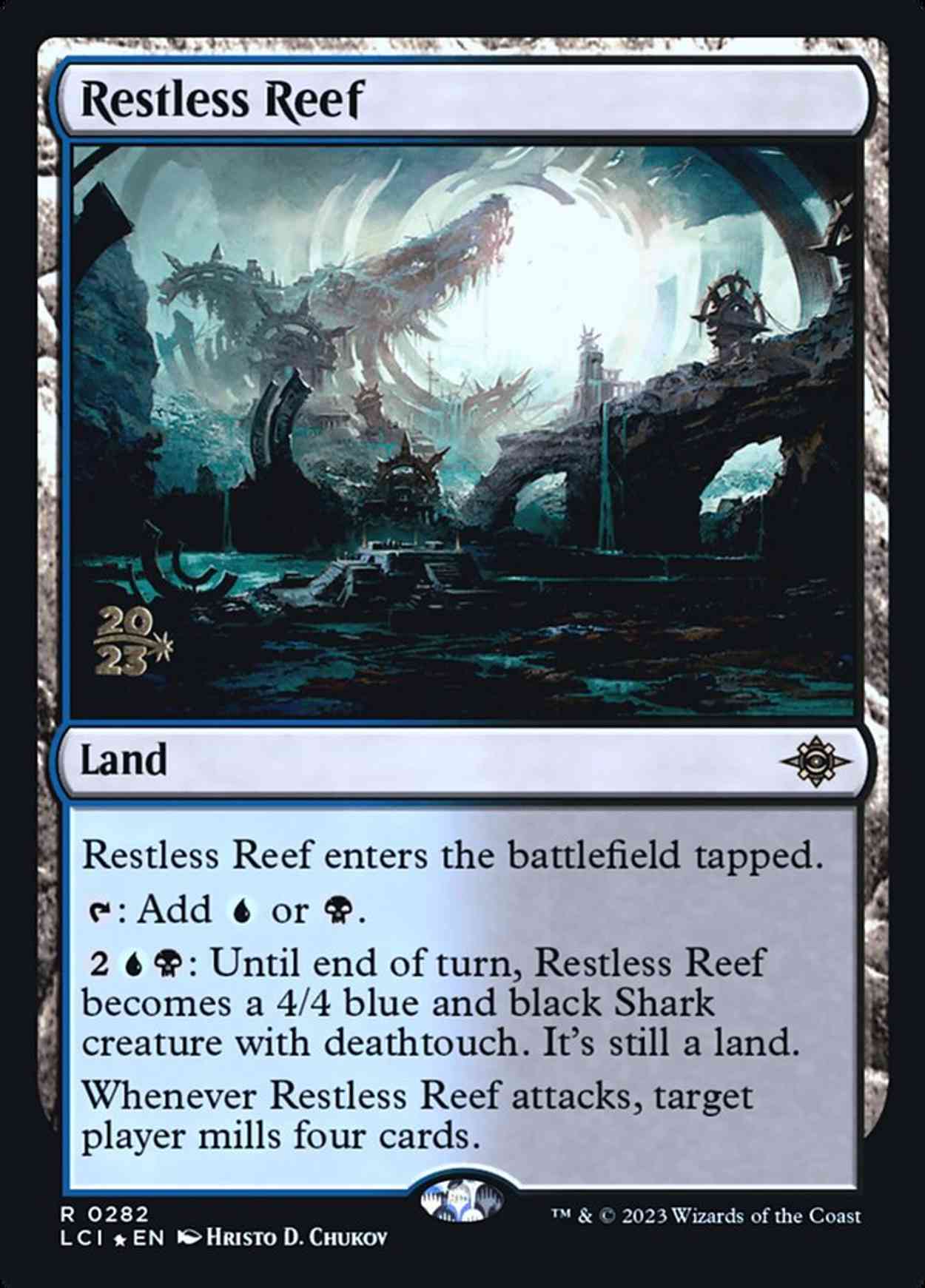 Restless Reef magic card front