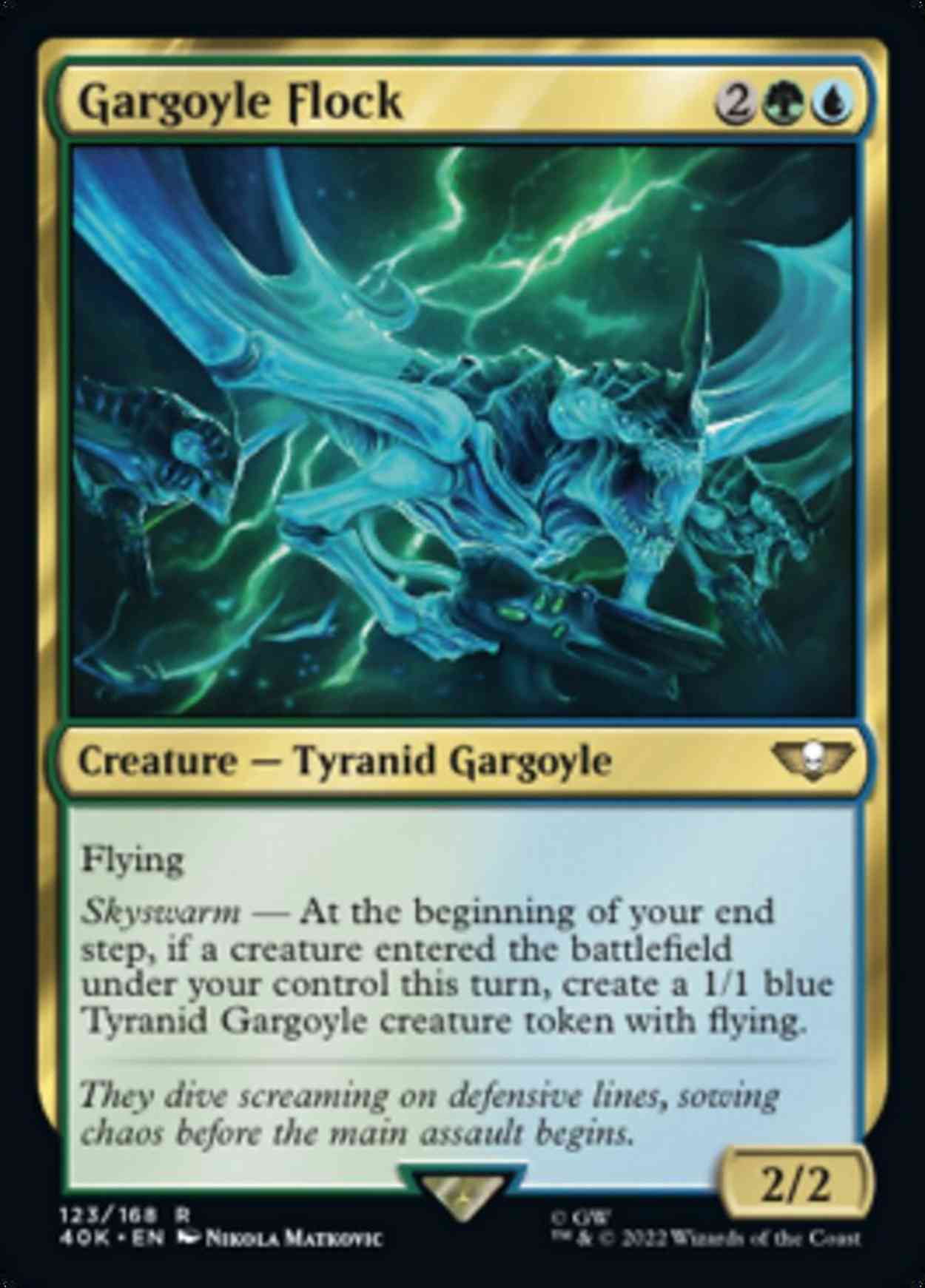 Gargoyle Flock (Surge Foil) magic card front