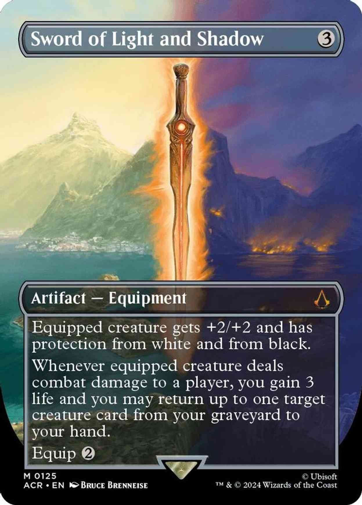 Sword of Light and Shadow (Borderless) magic card front