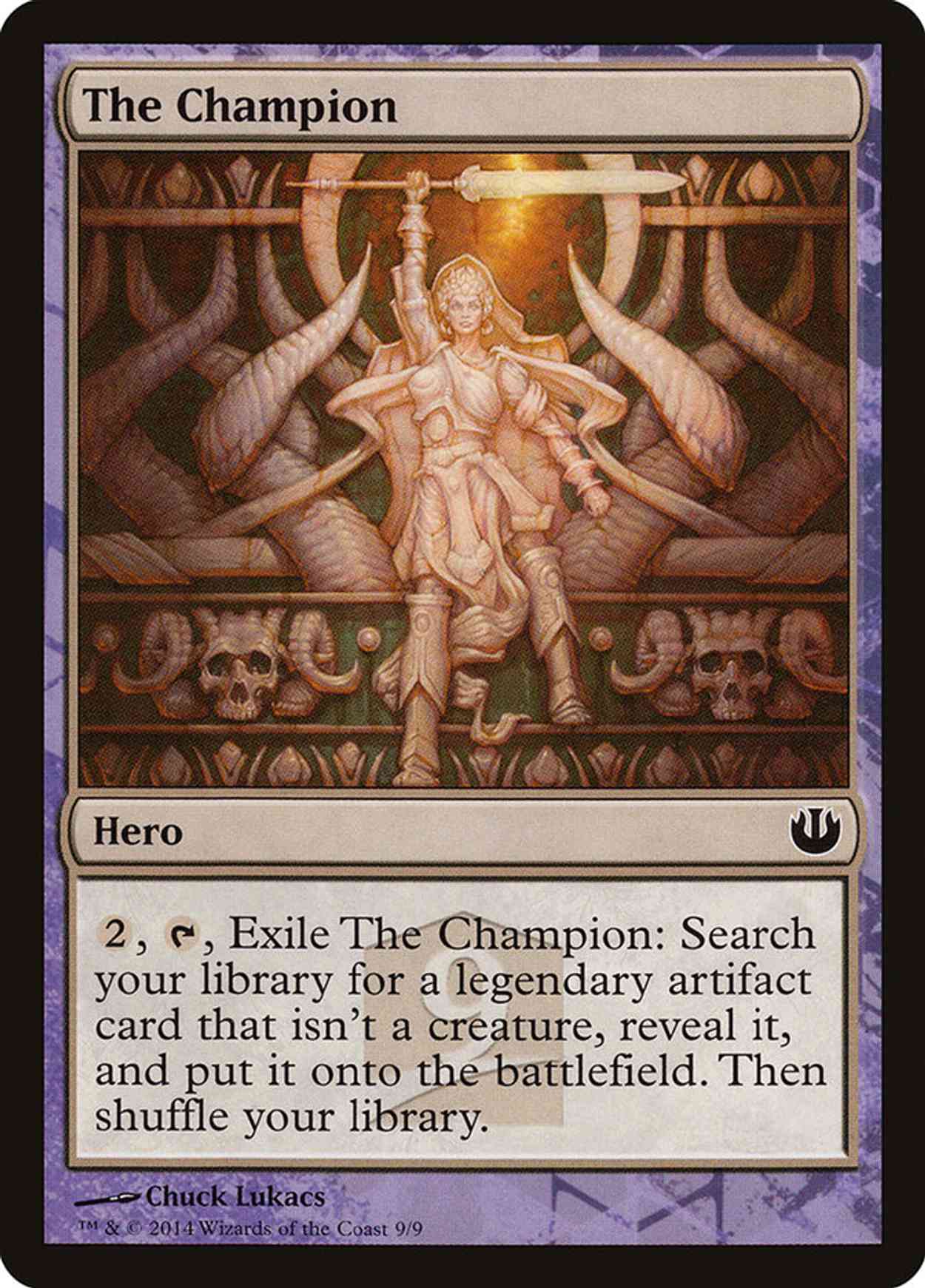 The Champion magic card front