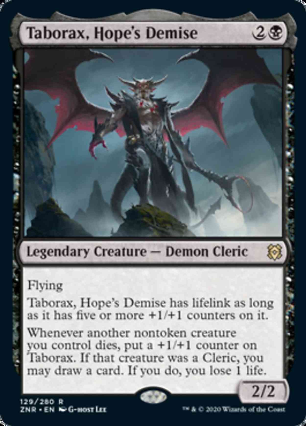 Taborax, Hope's Demise magic card front