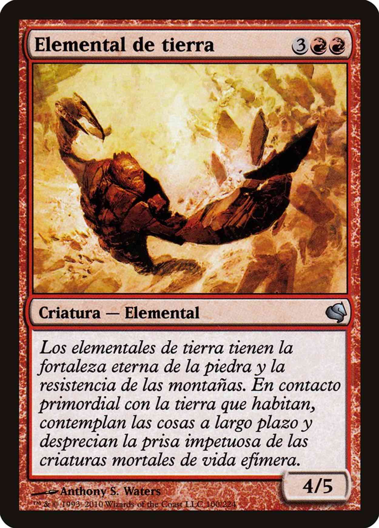 Earth Elemental (Retro Frame) magic card front