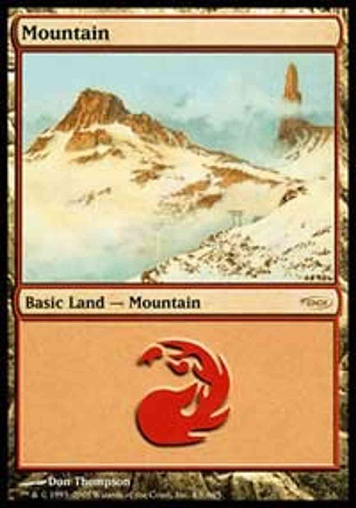 Mountain (2005) magic card front