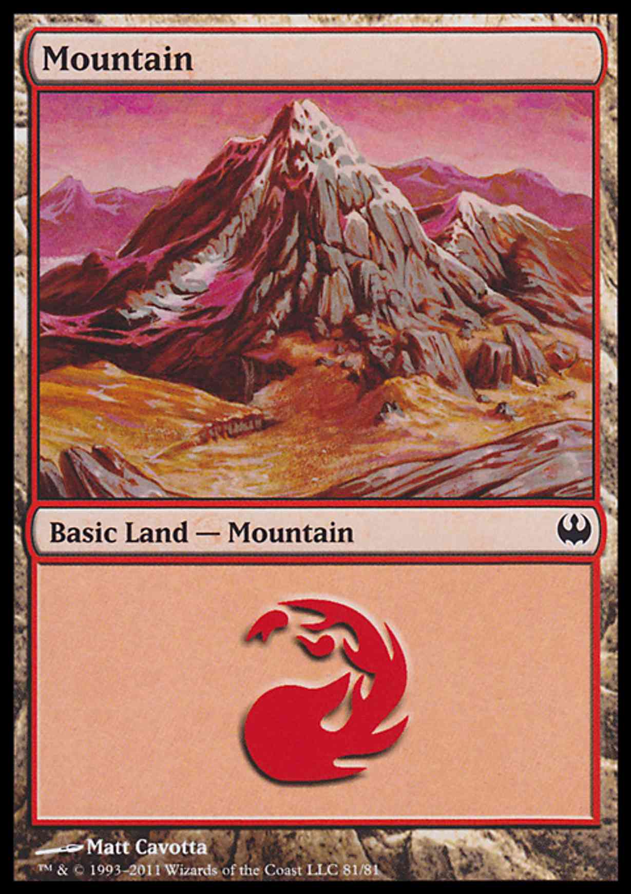 Mountain (81)  magic card front