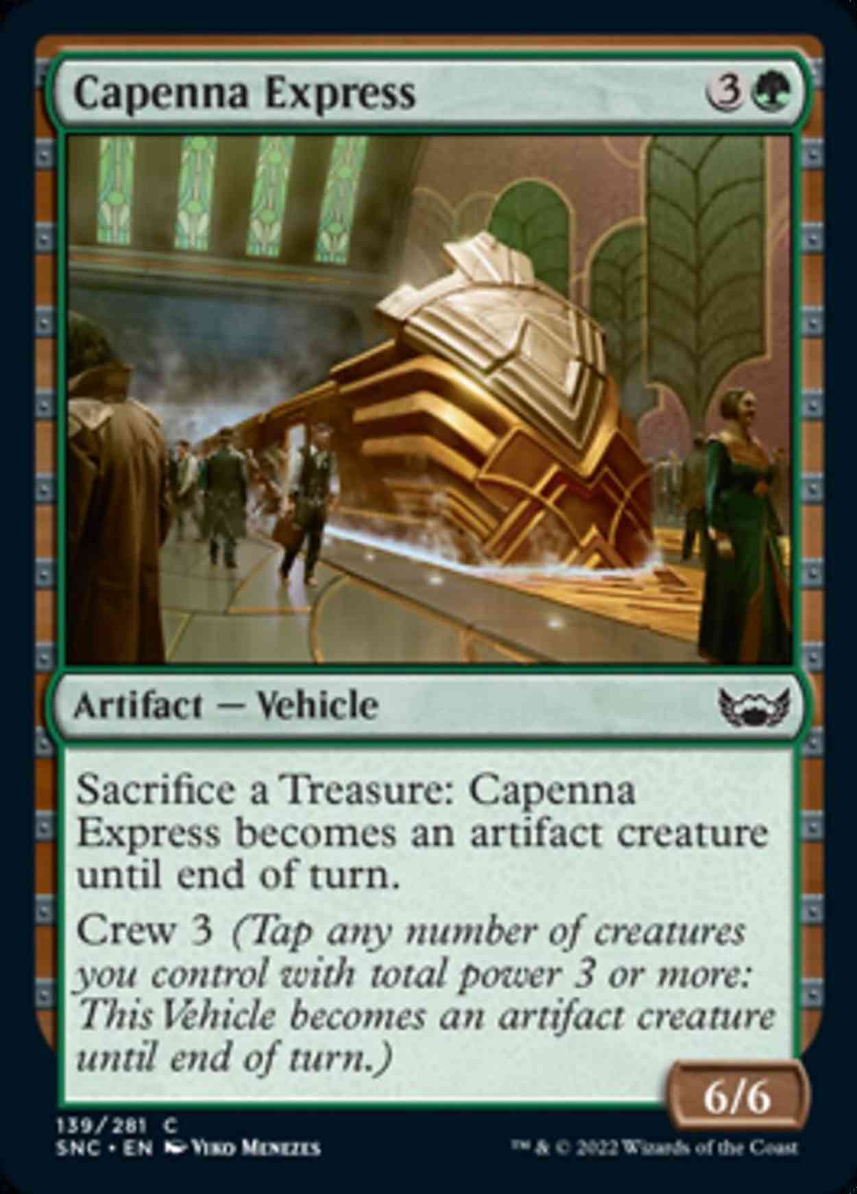 Capenna Express magic card front