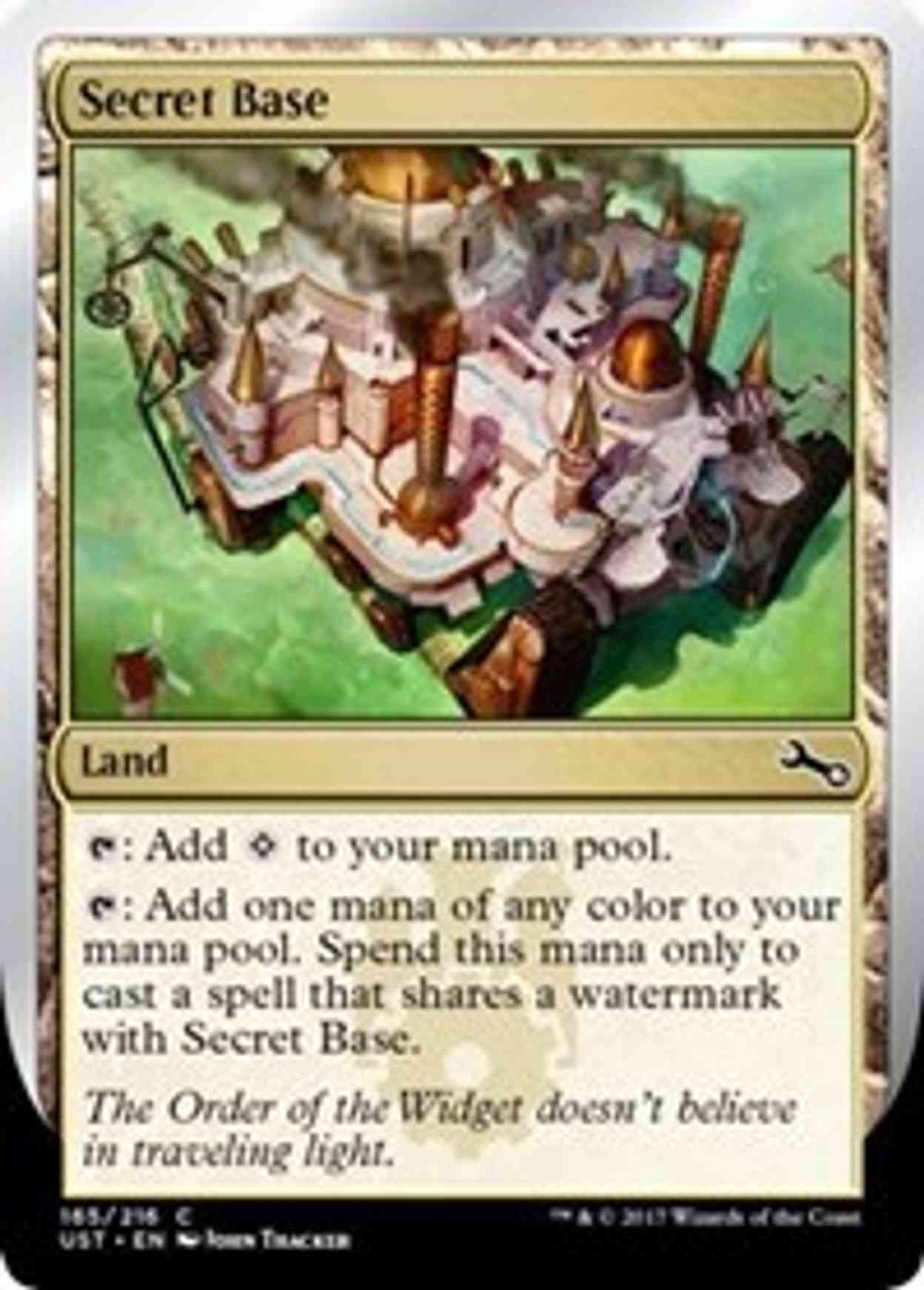 Secret Base (A) magic card front