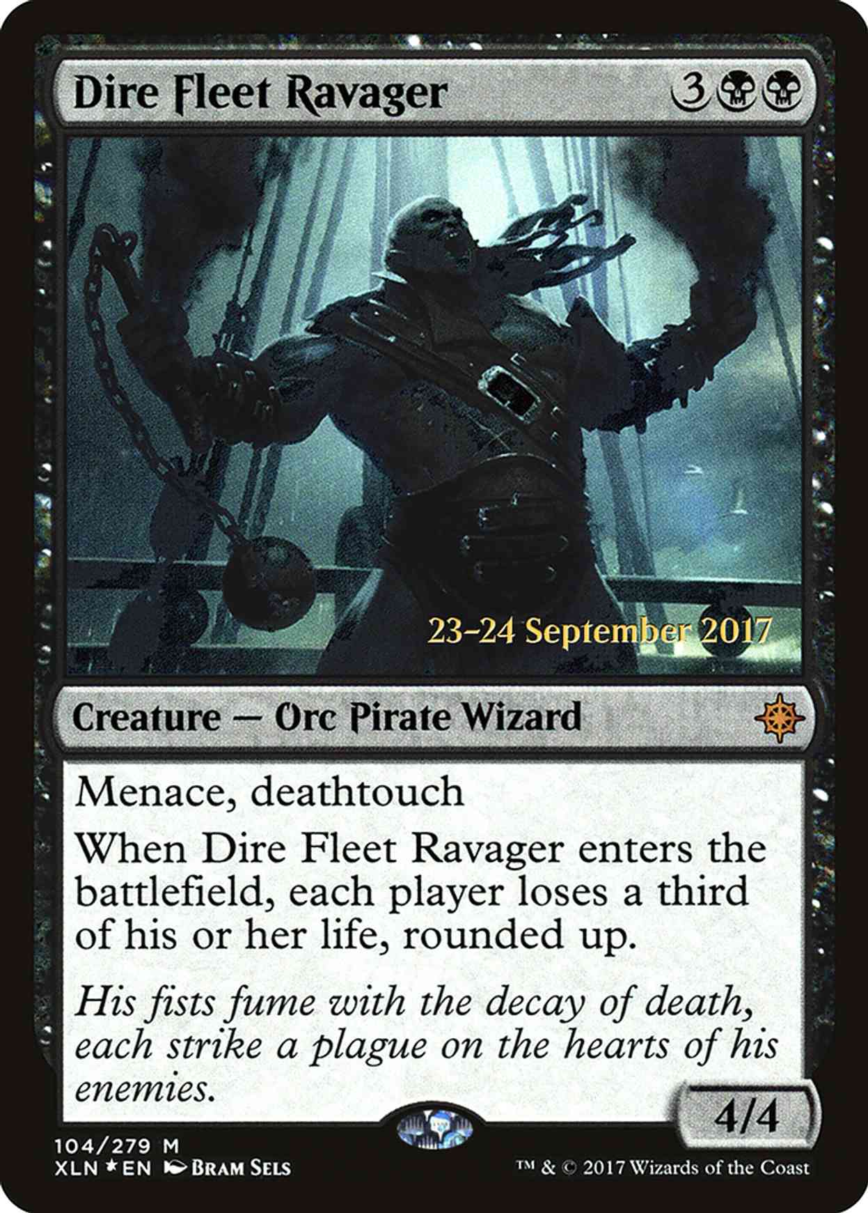 Dire Fleet Ravager magic card front