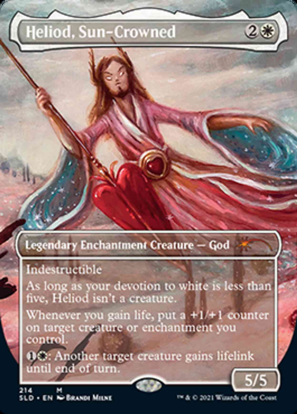 Heliod, Sun-Crowned magic card front