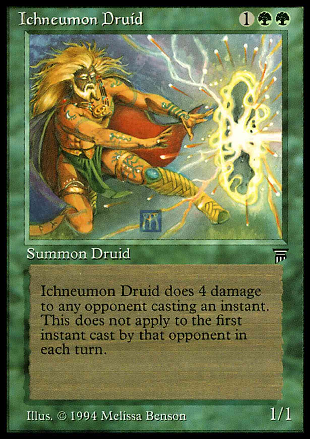 Ichneumon Druid magic card front
