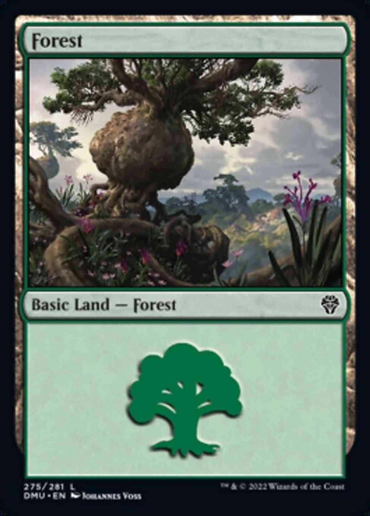 Forest (275) magic card front