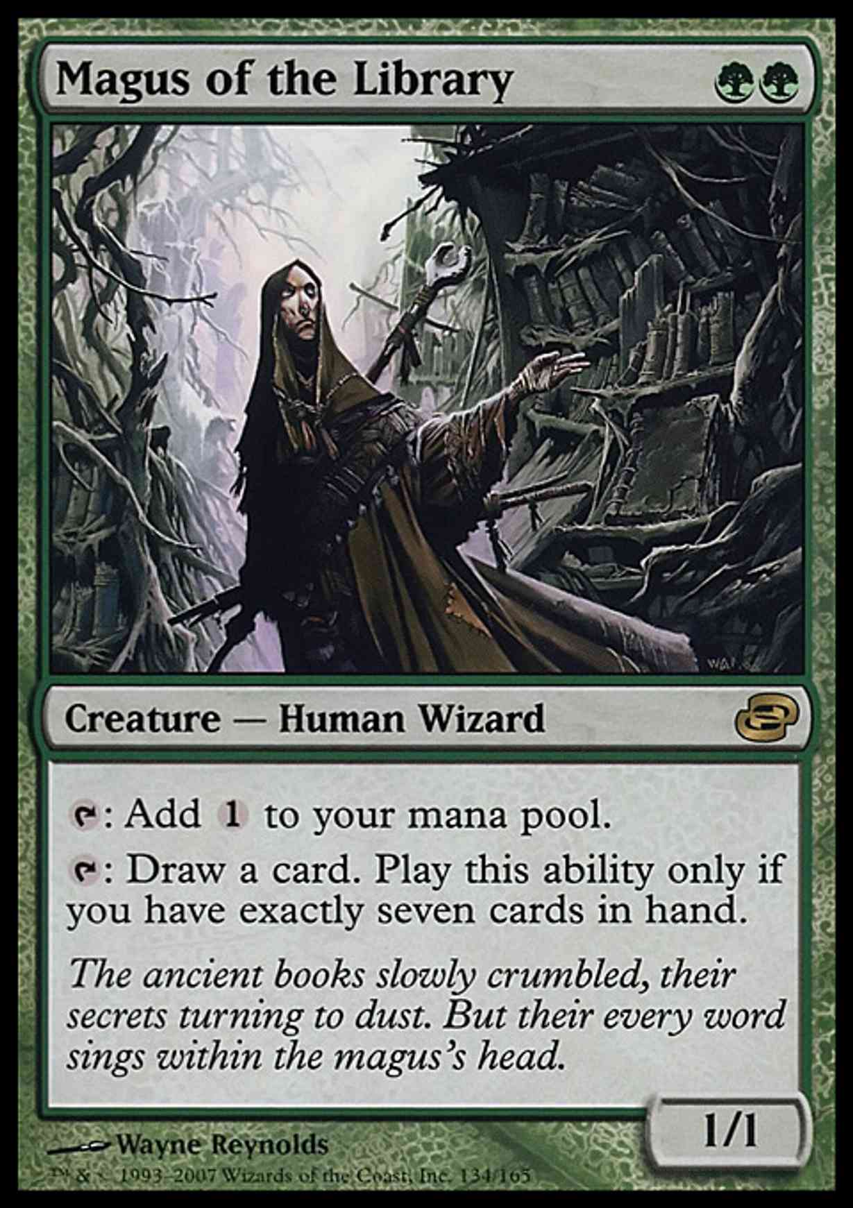 Magus of the Library magic card front