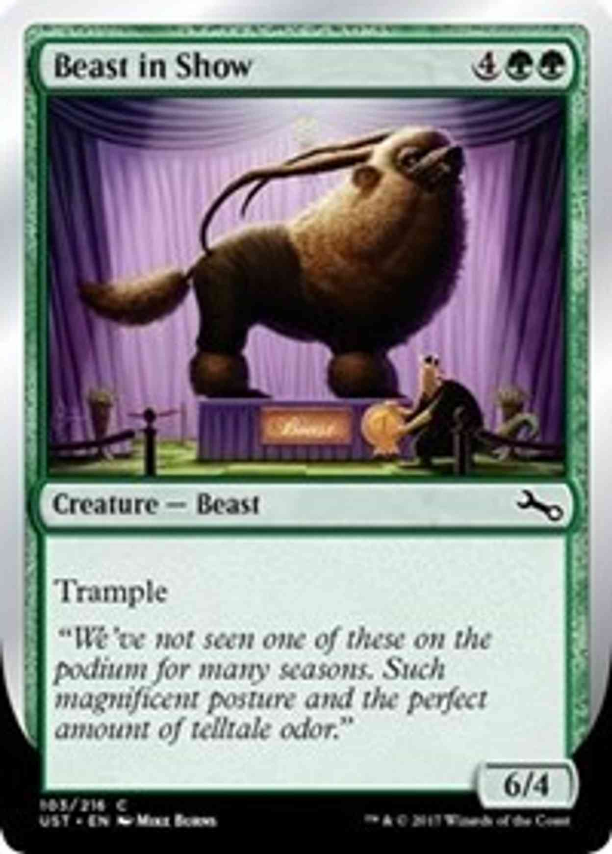 Beast in Show (B) magic card front