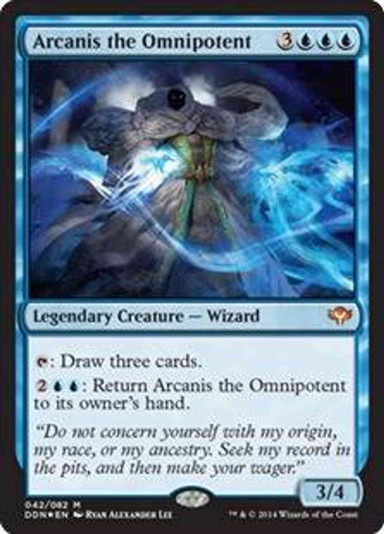 Arcanis the Omnipotent magic card front