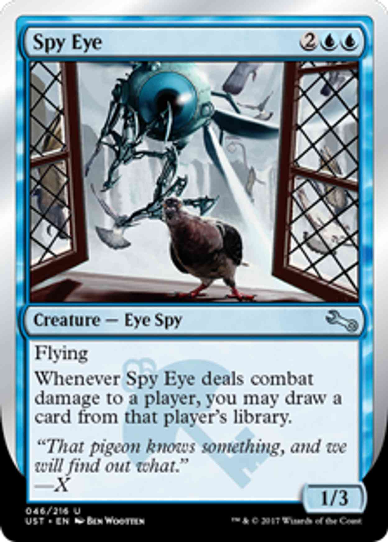 Spy Eye magic card front