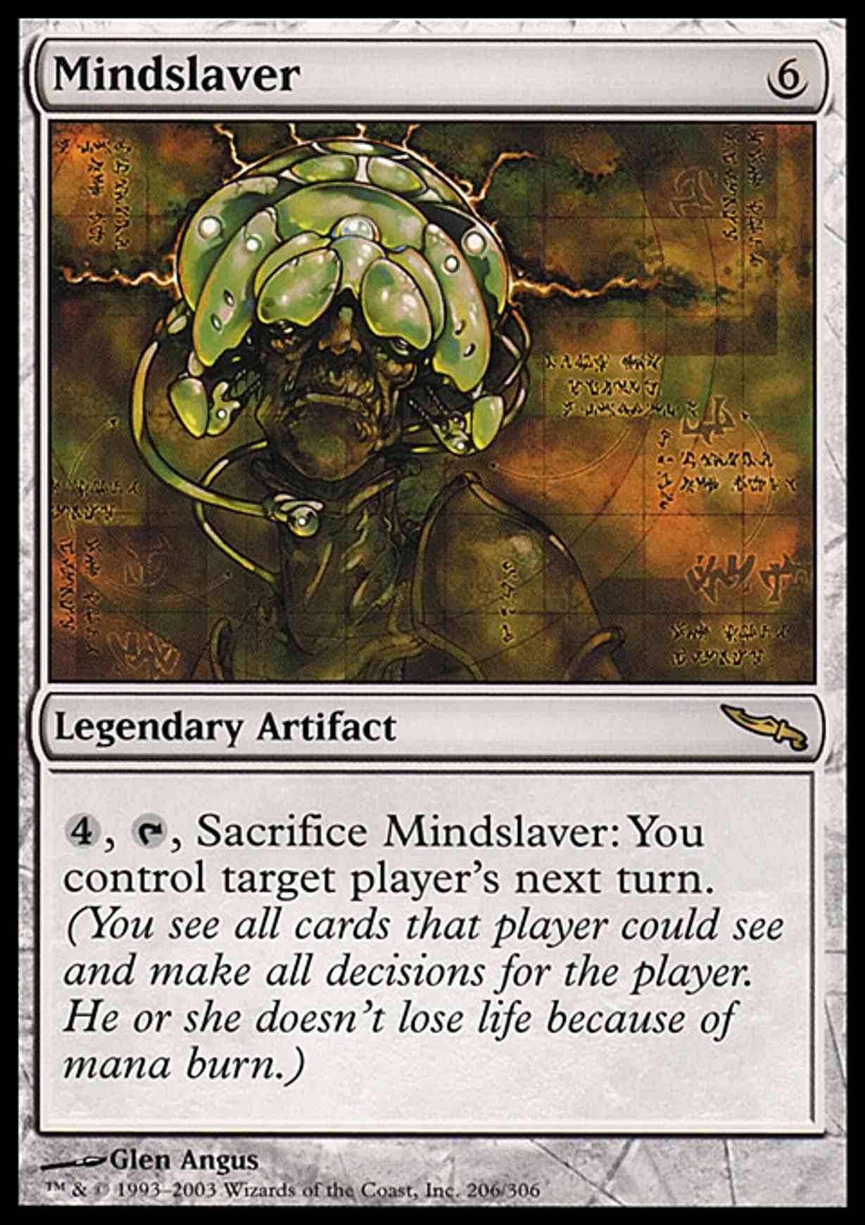 Mindslaver magic card front