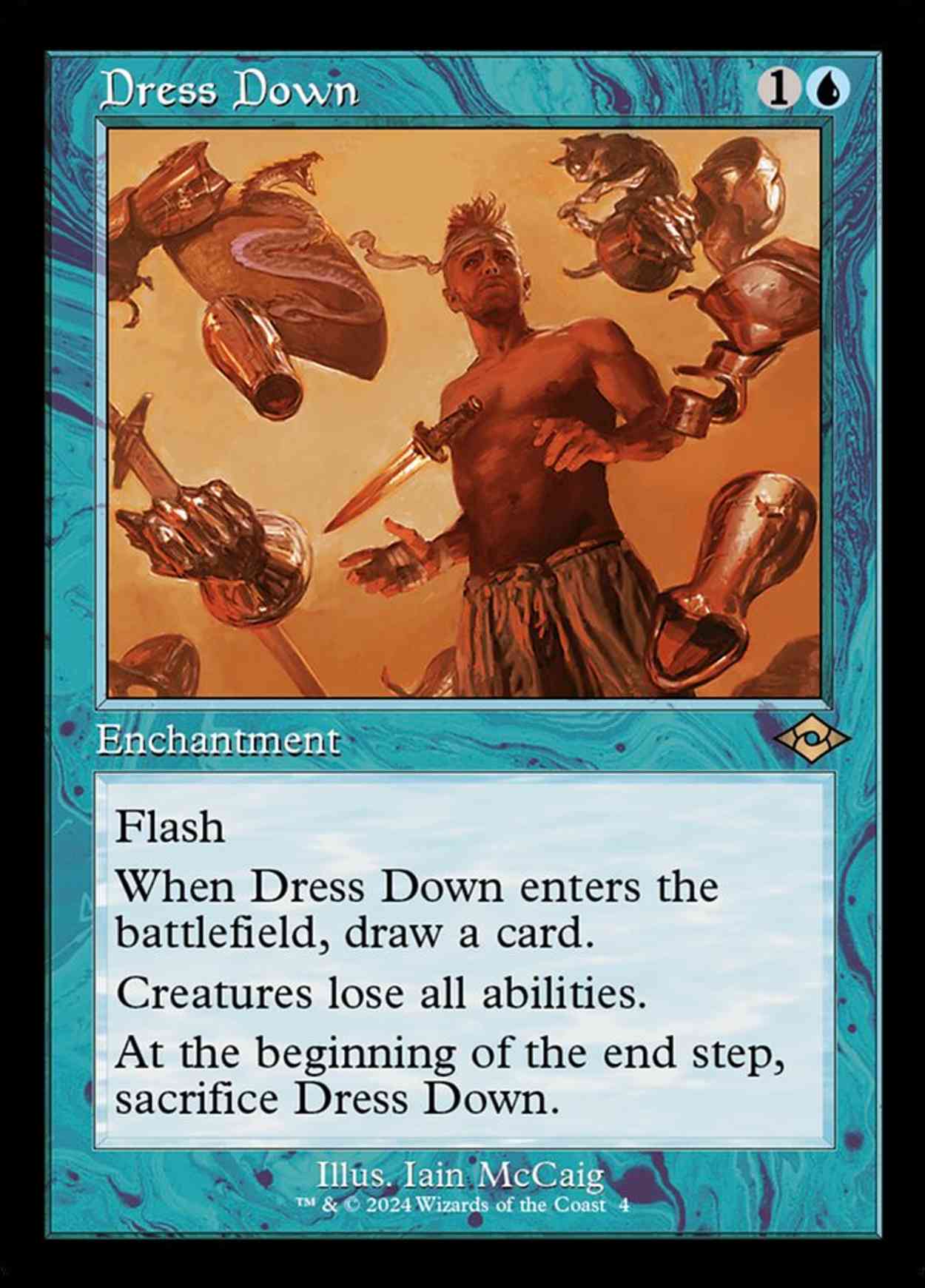 Dress Down (Retro Frame) magic card front