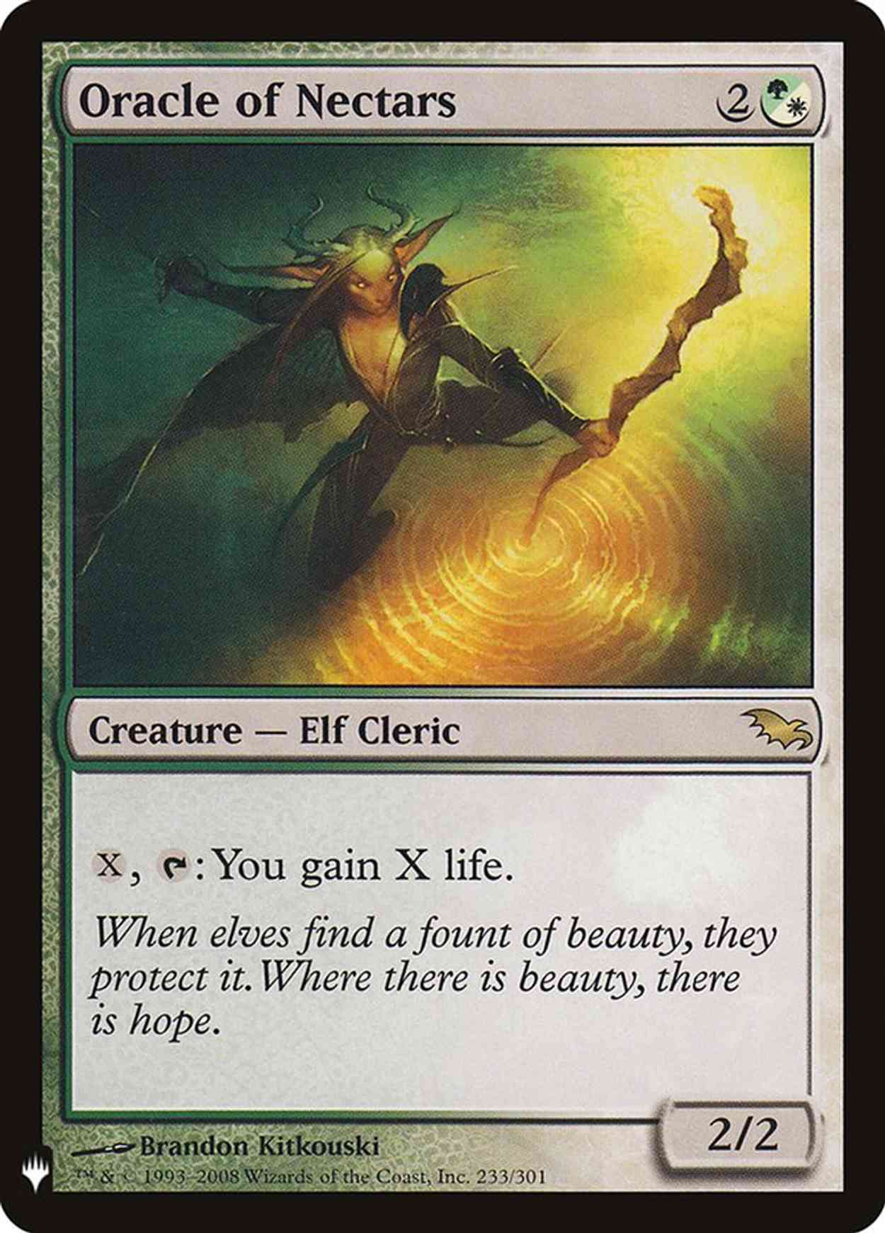 Oracle of Nectars magic card front