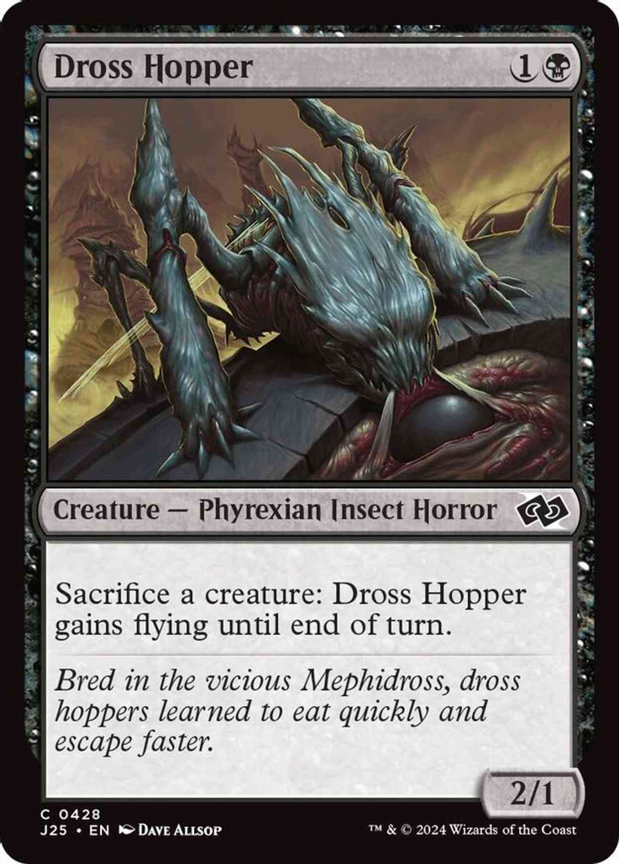 Dross Hopper magic card front