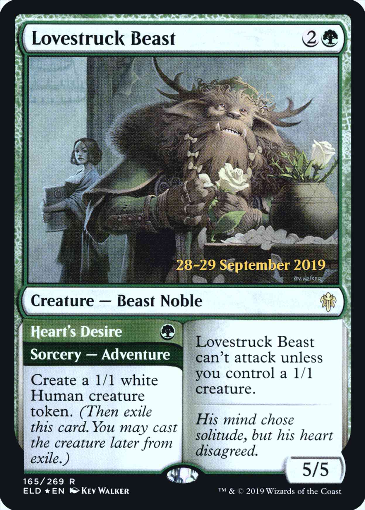 Lovestruck Beast magic card front