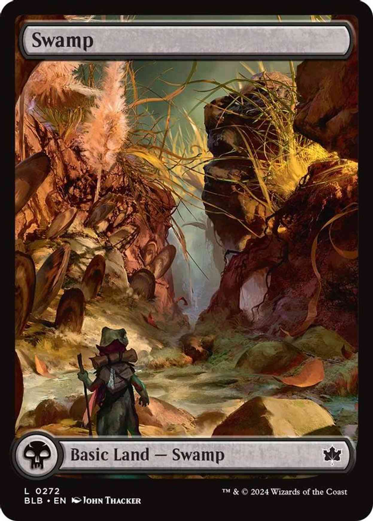 Swamp (0272) magic card front