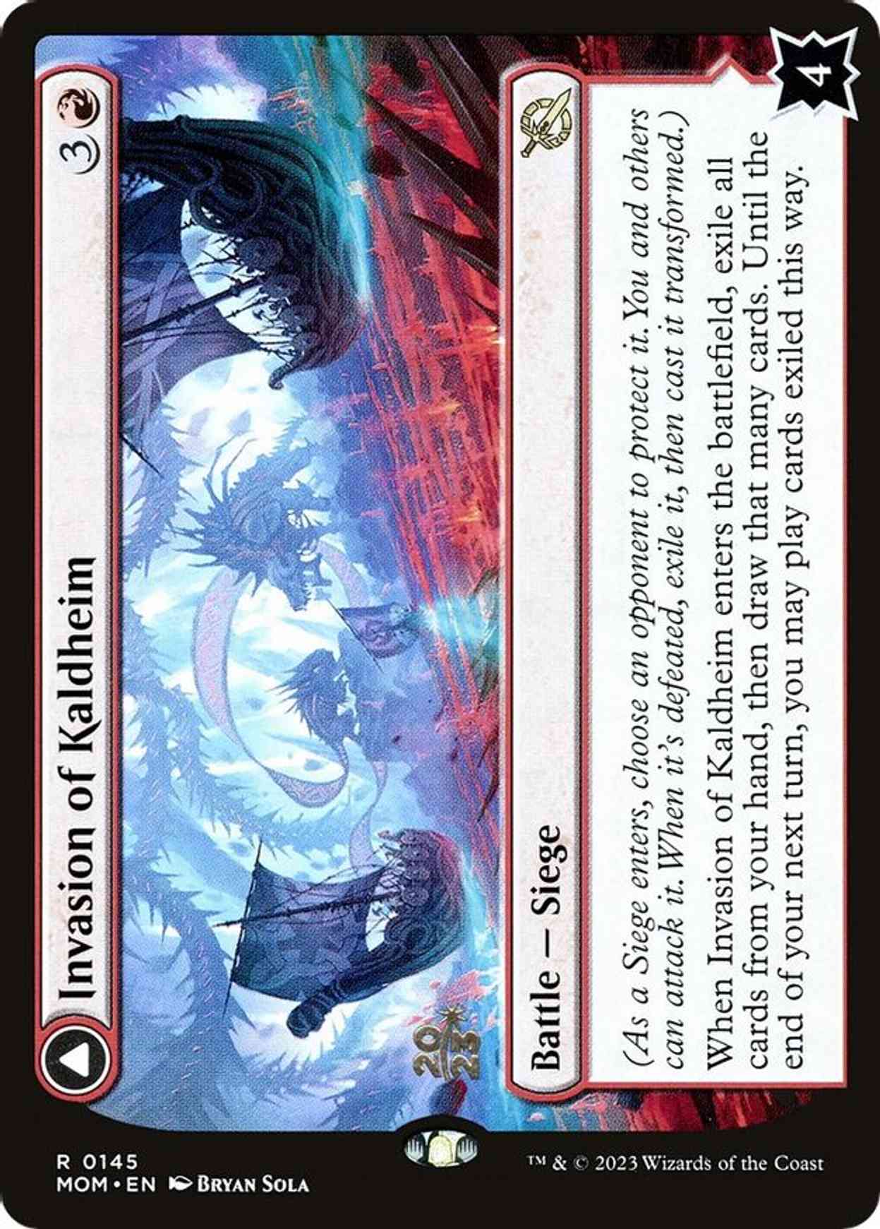 Invasion of Kaldheim magic card front