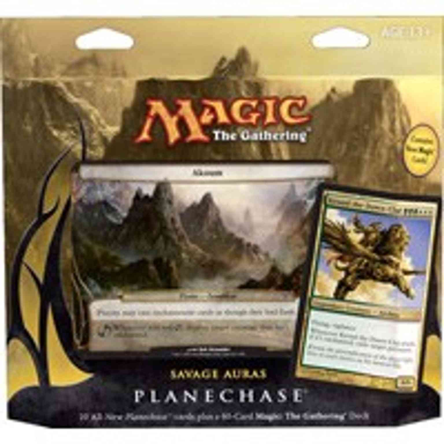 Planechase 2012 - Savage Auras Deck magic card front