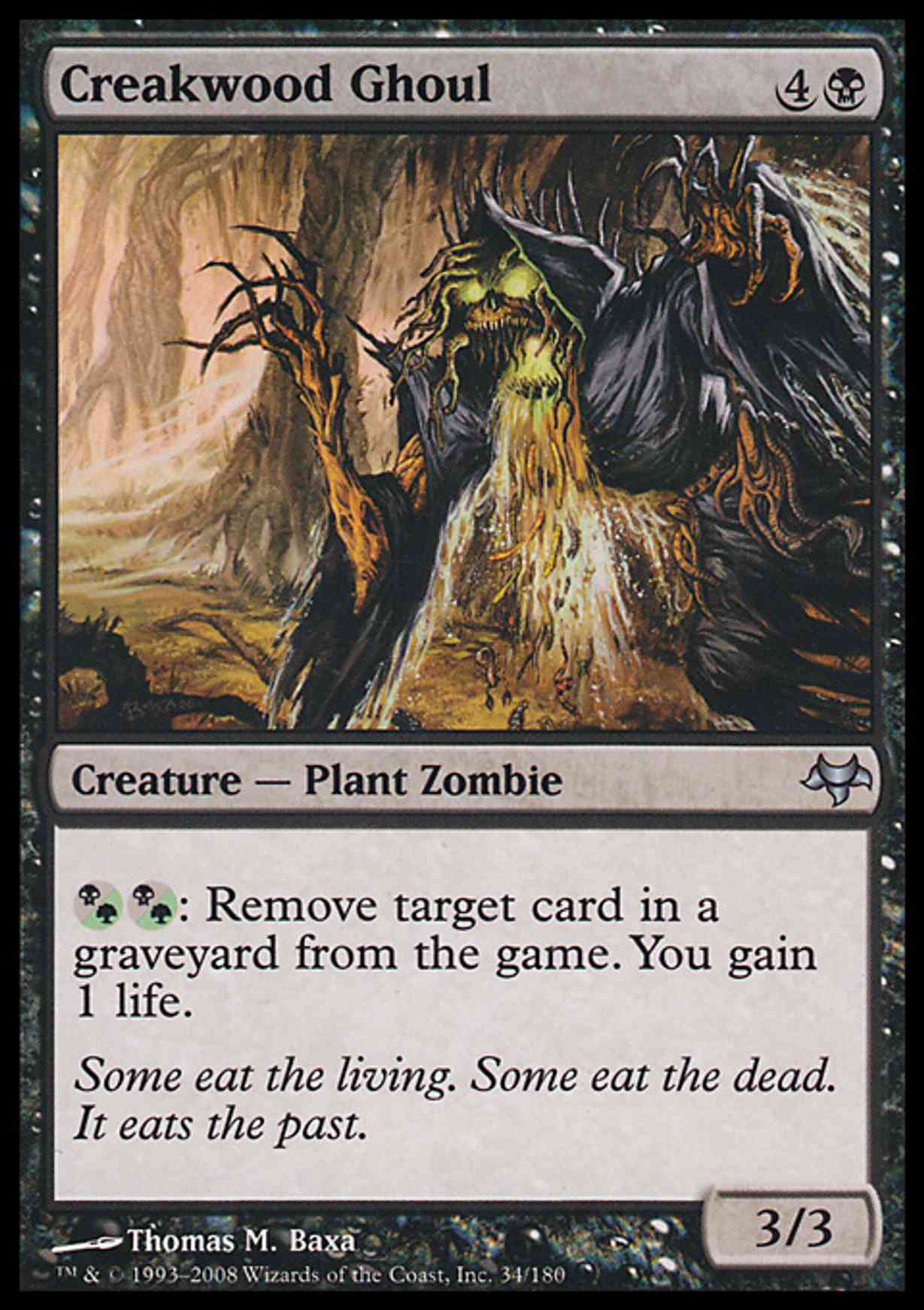 Creakwood Ghoul magic card front