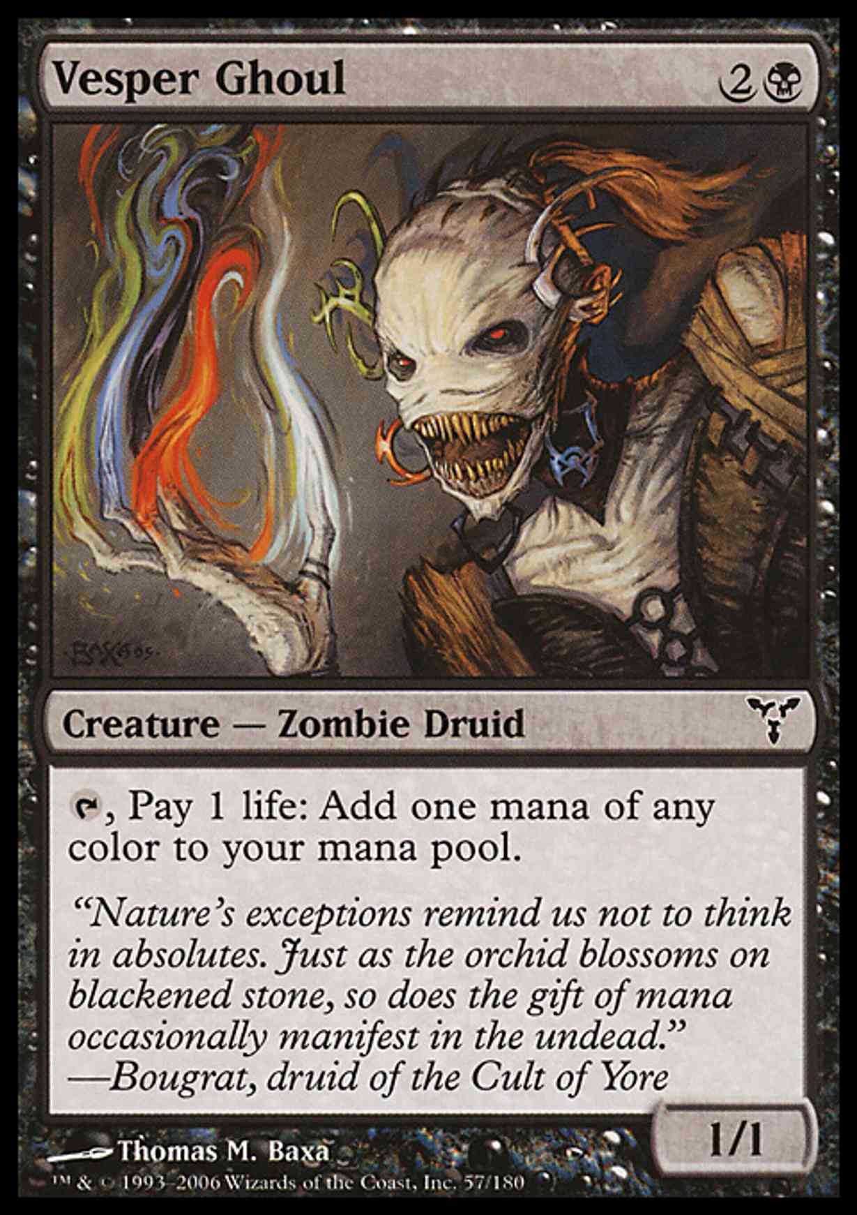 Vesper Ghoul magic card front