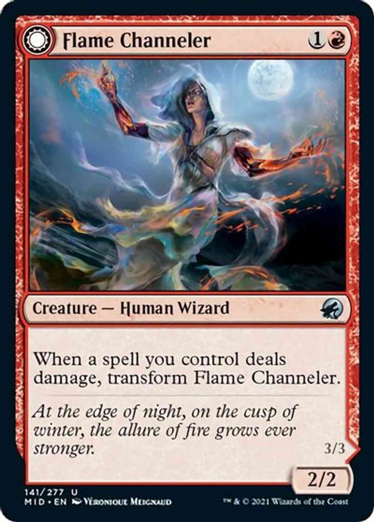 Flame Channeler magic card front
