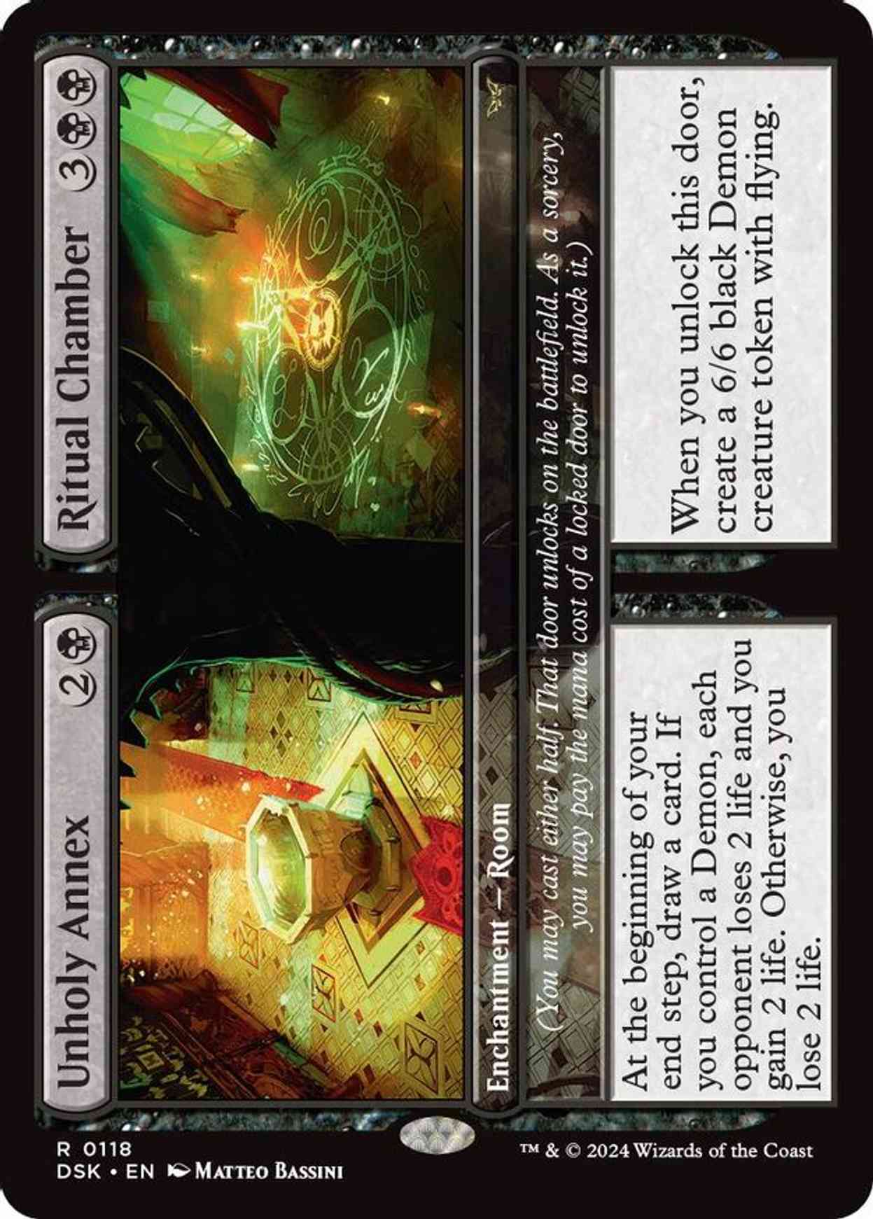 Unholy Annex // Ritual Chamber magic card front