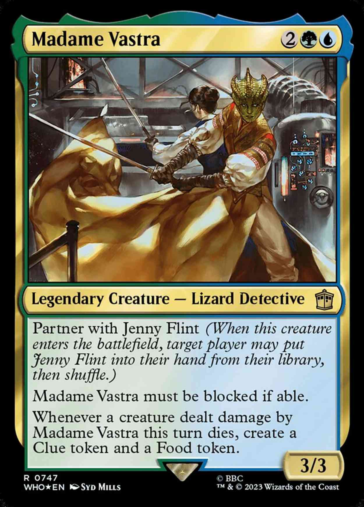 Madame Vastra (Surge Foil) magic card front