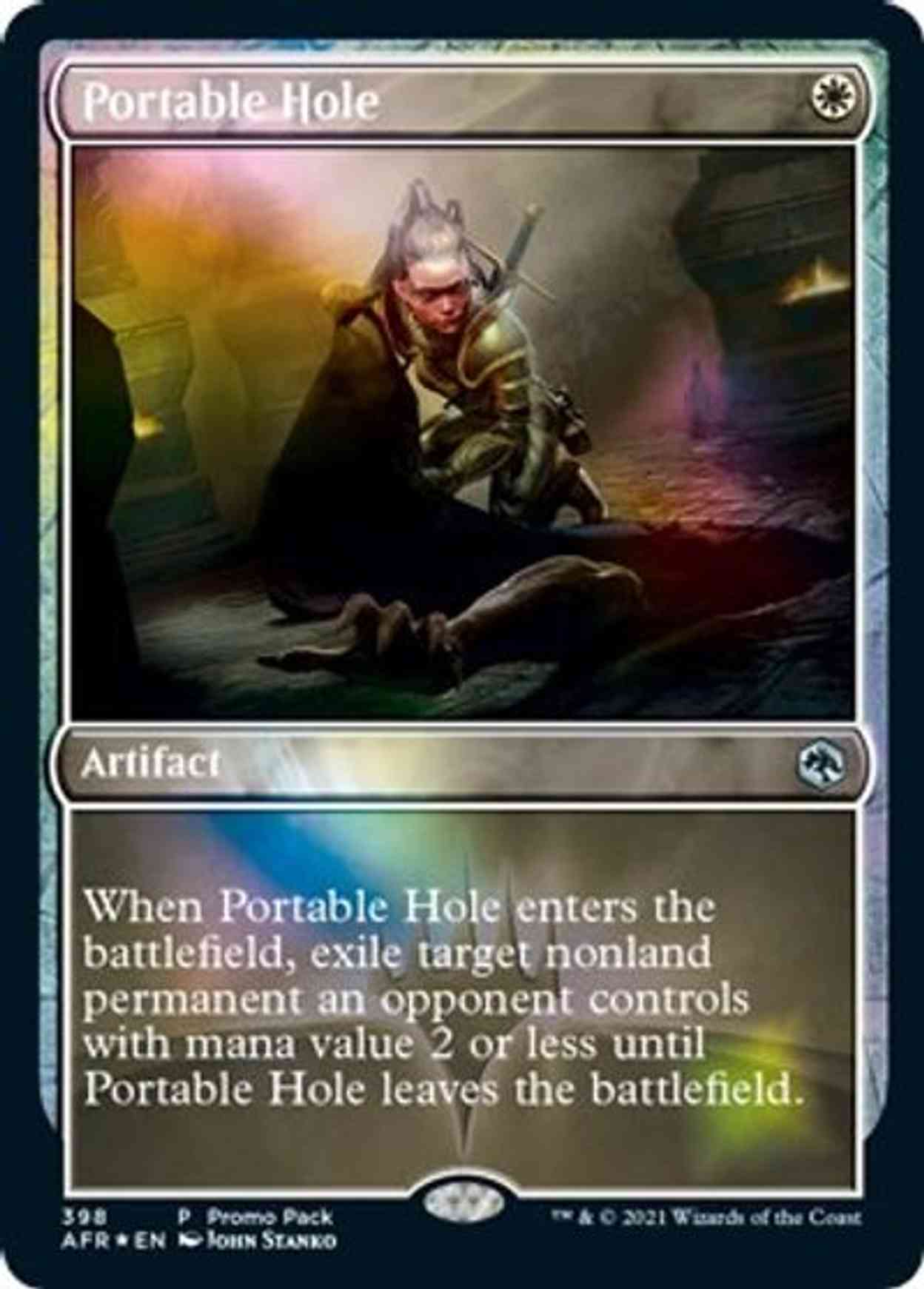 Portable Hole magic card front