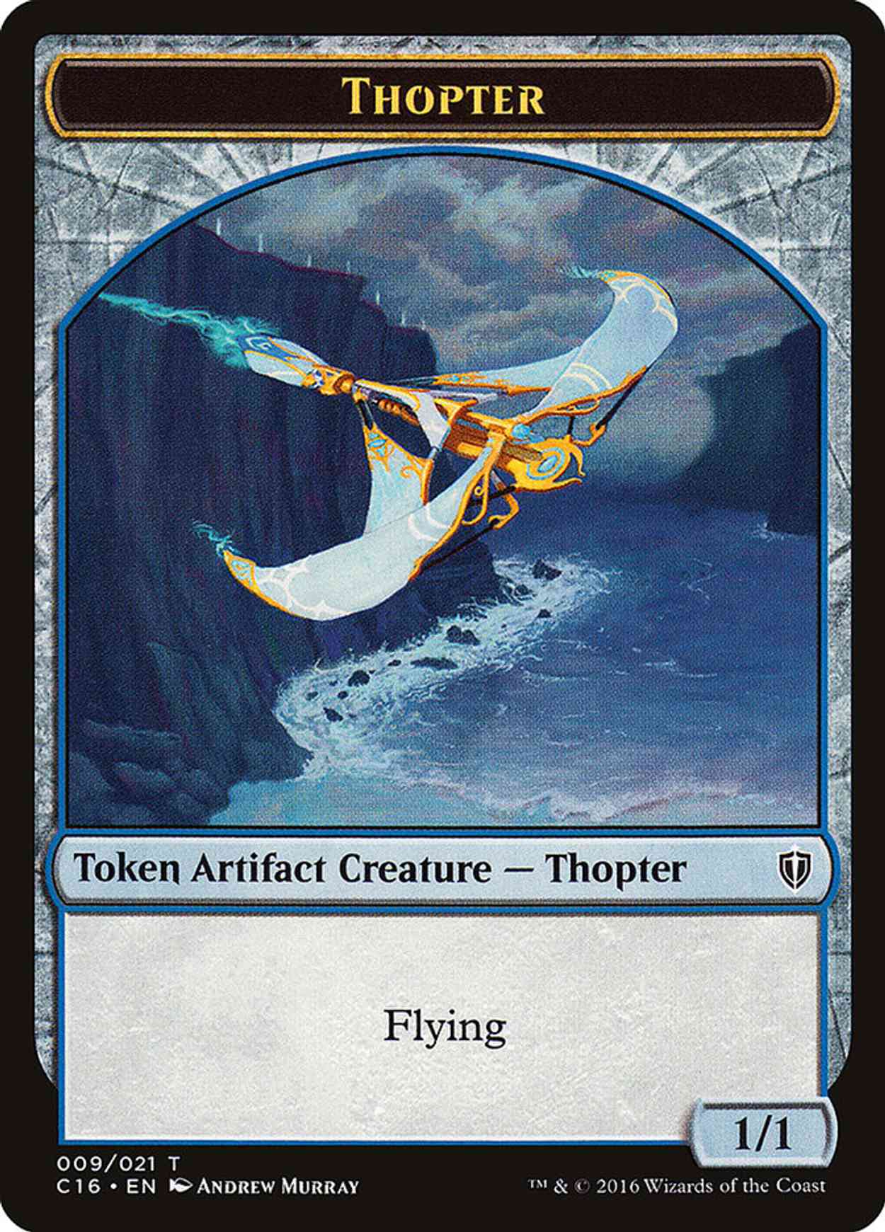 Thopter // Germ Double-sided Token magic card front