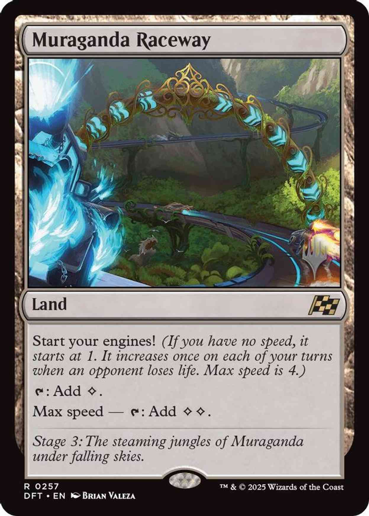 Muraganda Raceway magic card front