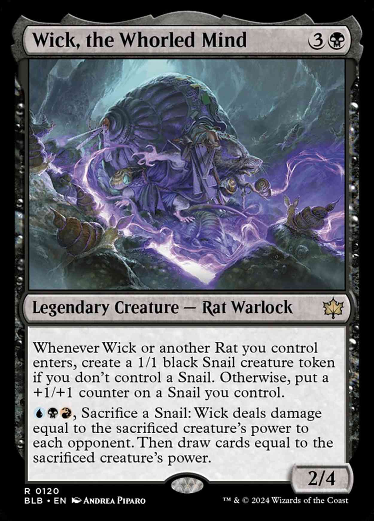 Wick, the Whorled Mind magic card front