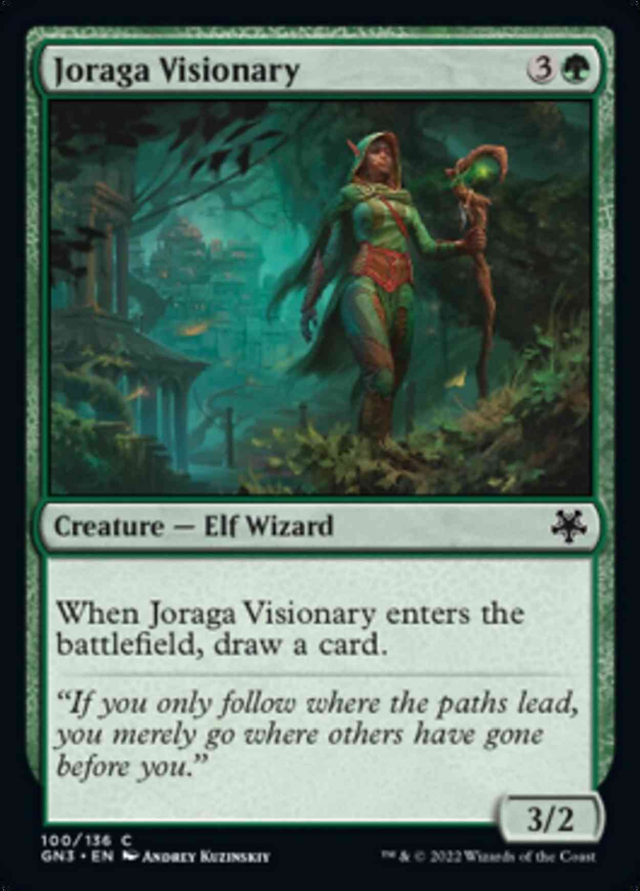 Joraga Visionary magic card front