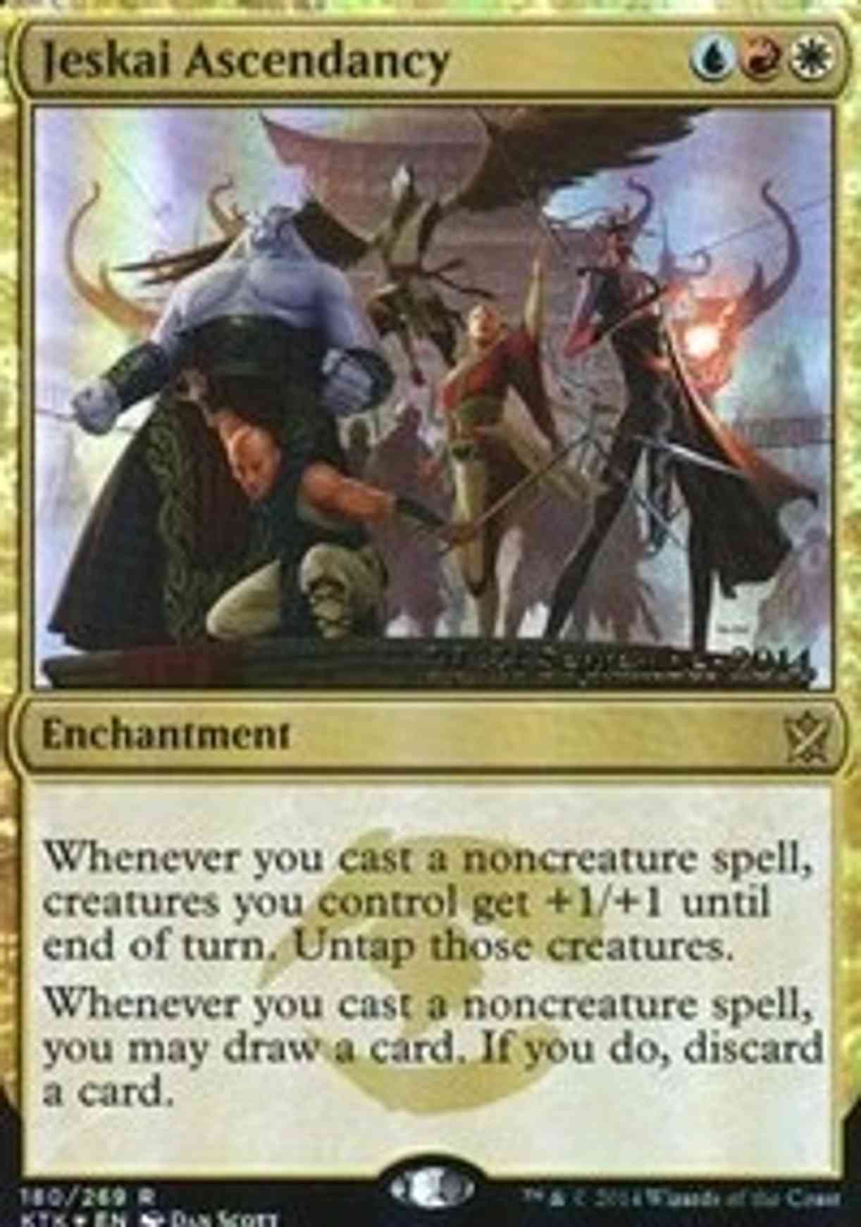 Jeskai Ascendancy magic card front