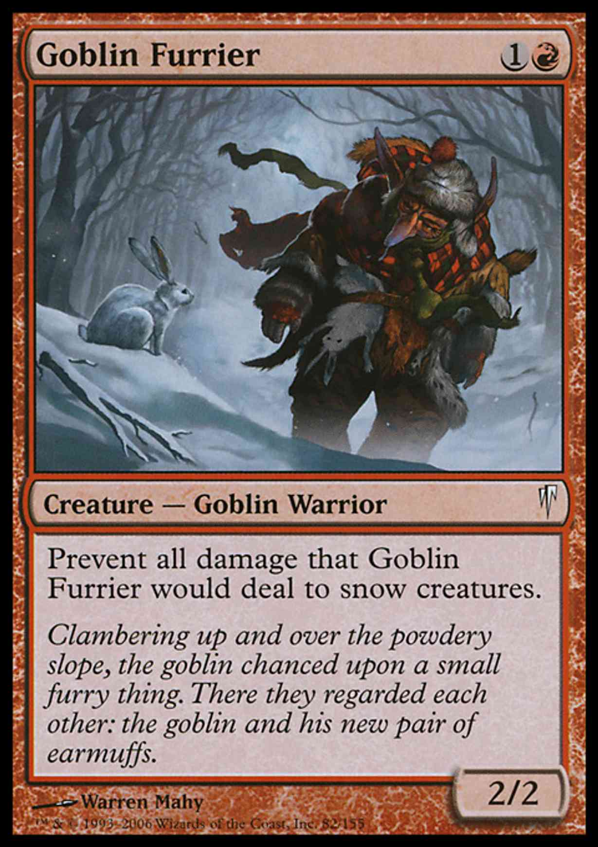 Goblin Furrier magic card front
