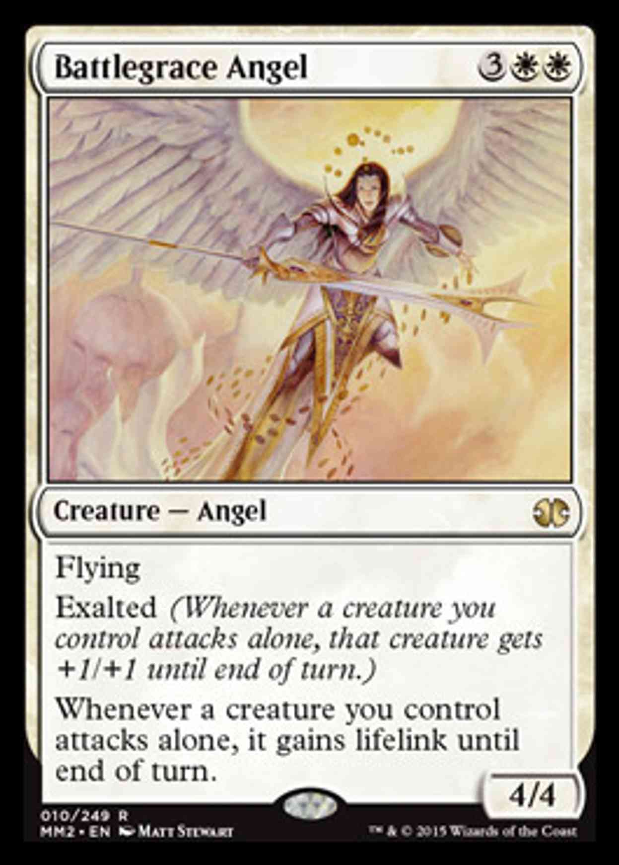 Battlegrace Angel magic card front