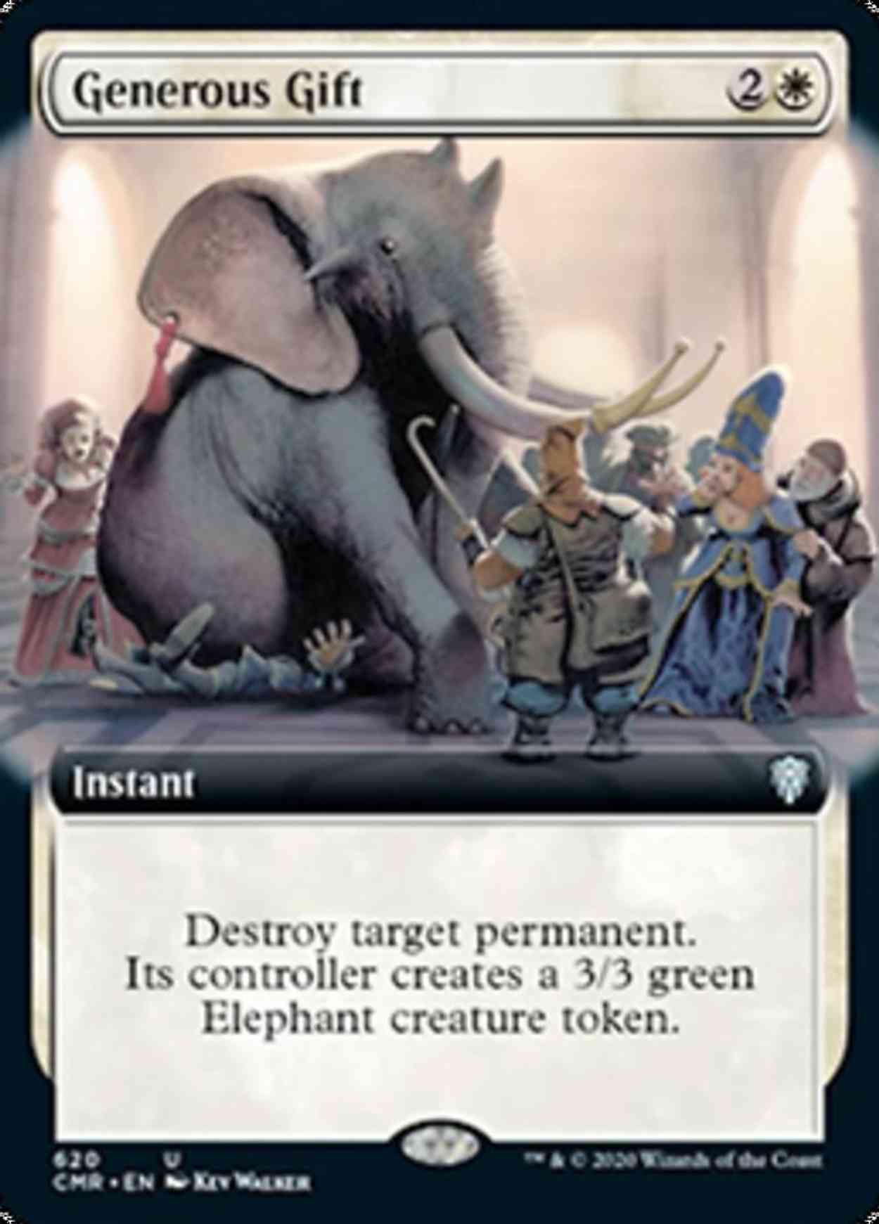 Generous Gift (Extended Art) magic card front
