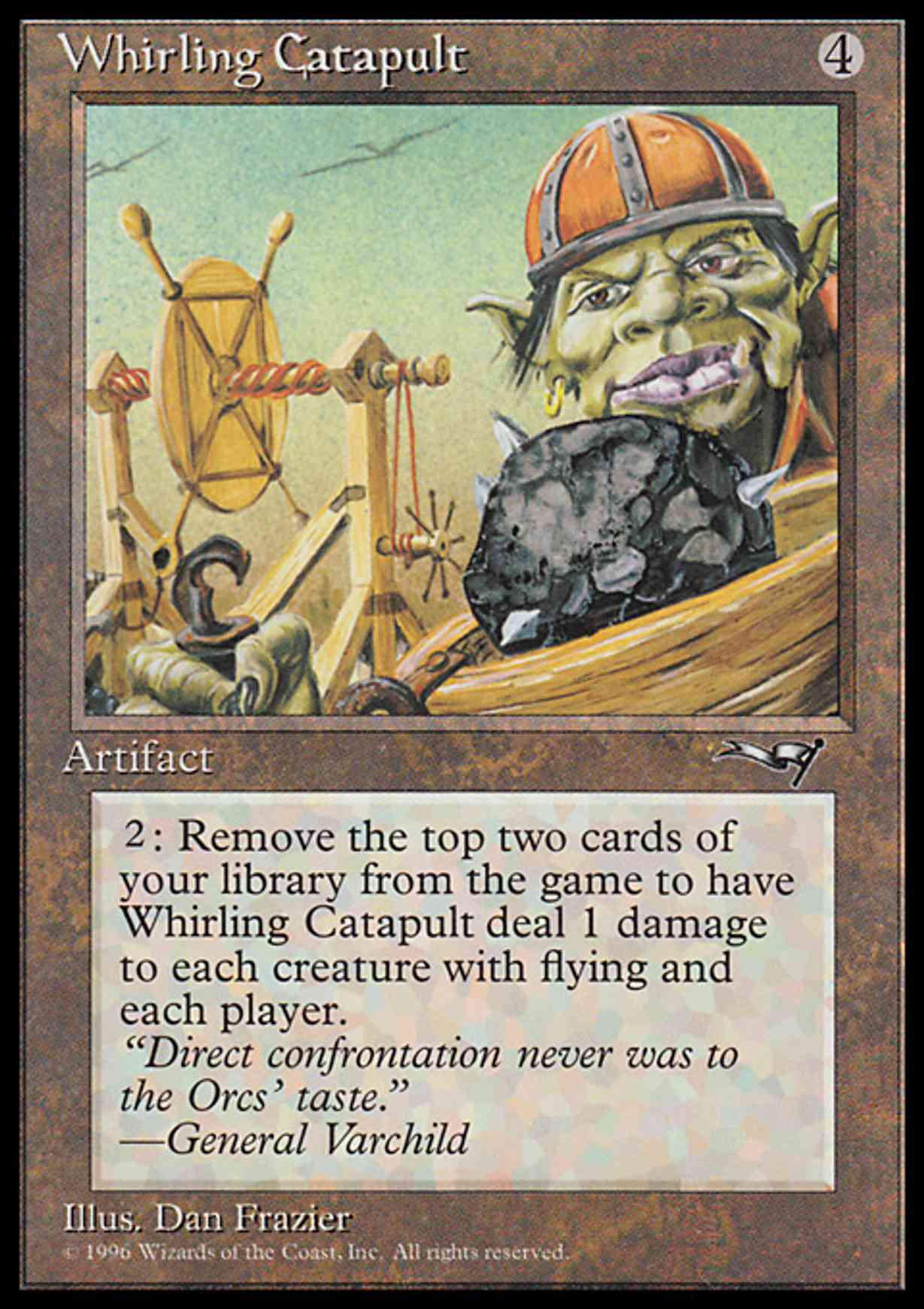 Whirling Catapult magic card front